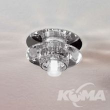 Oprawa wpuszczana łazienkowa 1x40W G9 230V chrom